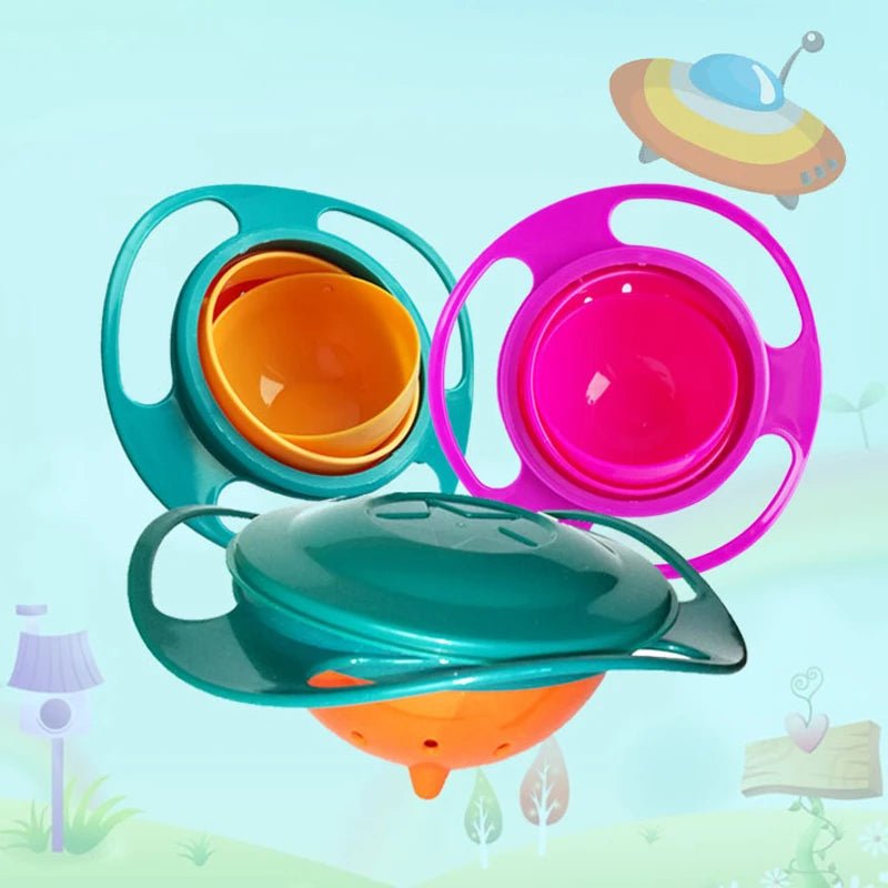 Bol pour bébé anti - déversement - Rotation 360 dégrée - Universbabylove